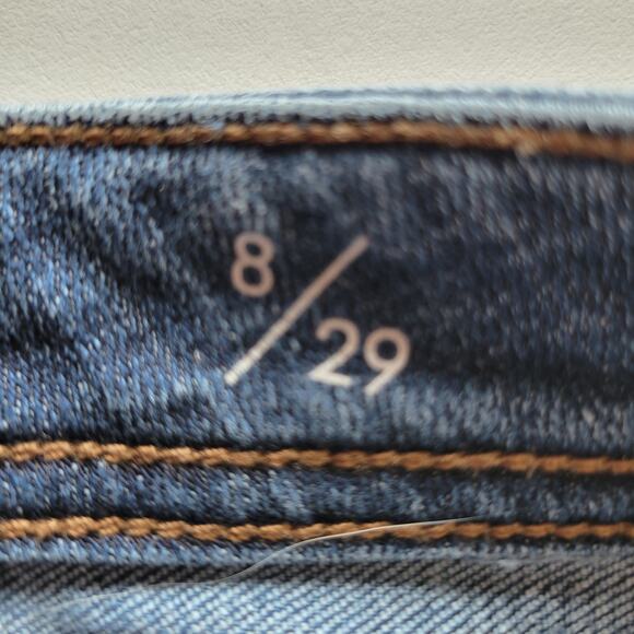 Liverpool Boyfriend Jeans Medium Wash Size 8 - Picture 13 of 16